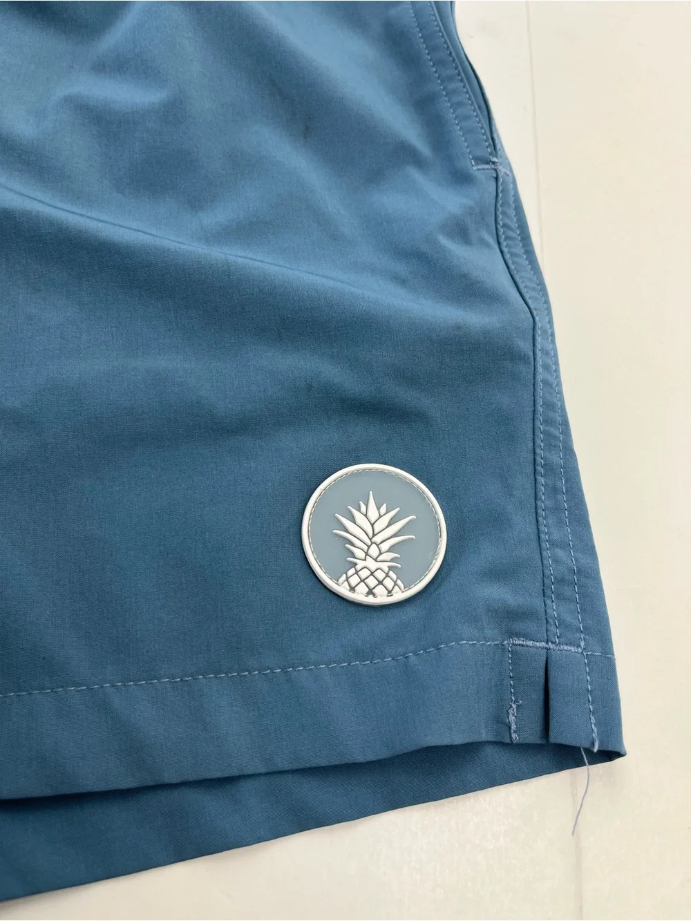 Chubbie’s Blue Swim Shorts Summer‎ Vacation Mens Size Small Liner Beach FLAWED